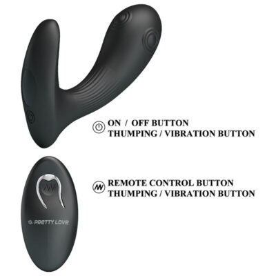 Pretty love - vibrador de próstata mirabelle com controle remoto - image 7