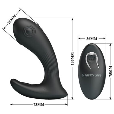 Pretty love - vibrador de próstata mirabelle com controle remoto - image 6