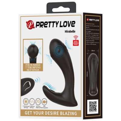 Pretty love - vibrador de próstata mirabelle com controle remoto - image 9