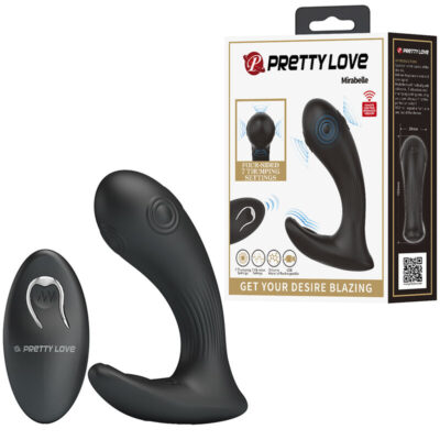 Alternative view of PRETTY LOVE - VIBRADOR DE PRÓSTATA MIRABELLE COM CONTROLE REMOTO