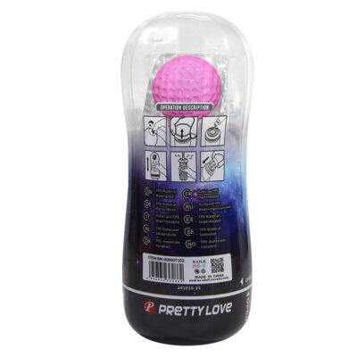 Pretty love - copo de masturbação texturizado 360º transparente bodies & masturbators caliente. Pt