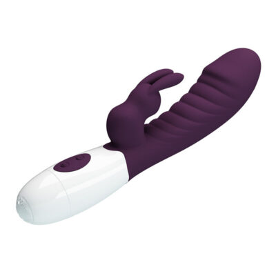 Pretty love - vibrador coelho naughty bunny com 30 funções - roxo - image 3