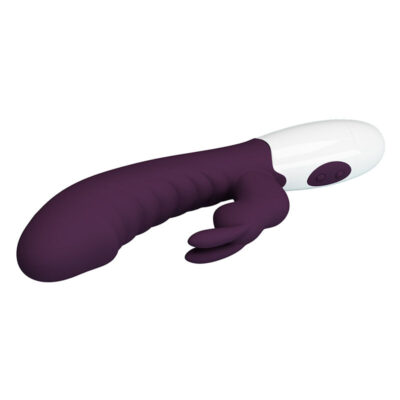 Pretty love - vibrador coelho naughty bunny com 30 funções - roxo - image 4
