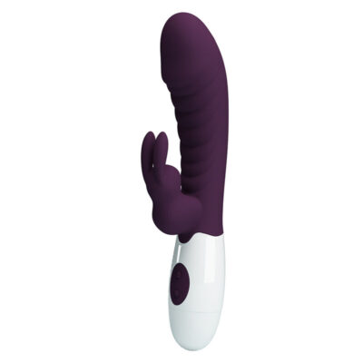 Pretty love - vibrador coelho naughty bunny com 30 funções - roxo - image 7