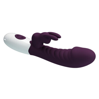 Pretty love - vibrador coelho naughty bunny com 30 funções - roxo - image 5