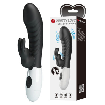 Alternative view of PRETTY LOVE - VIBRADOR COELHO NAUGHTY BUNNY COM 30 FUNÇÕES PRETO