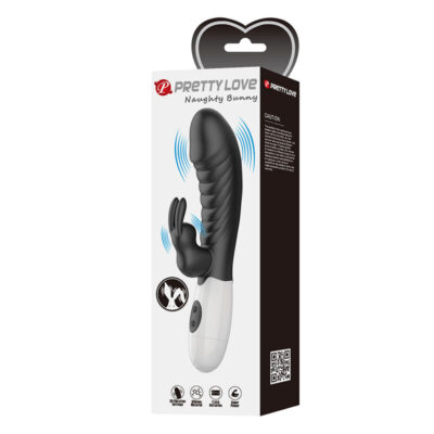 Pretty love - vibrador coelho naughty bunny com 30 funções preto - image 11