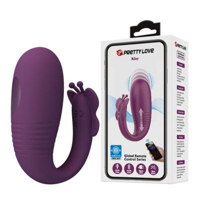 Alternative view of PRETTY LOVE - VIBRADOR DE OVO COM ACIONAMENTO POR APLICATIVO KLAY ROXO