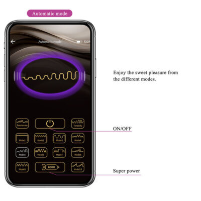 Pretty love - vibrador de ovo com acionamento por aplicativo klay roxo - image 16
