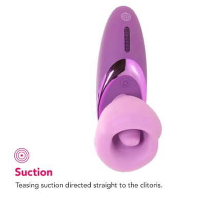 Fantasy for her - vibrador sugidor de prazer roxo - image 5