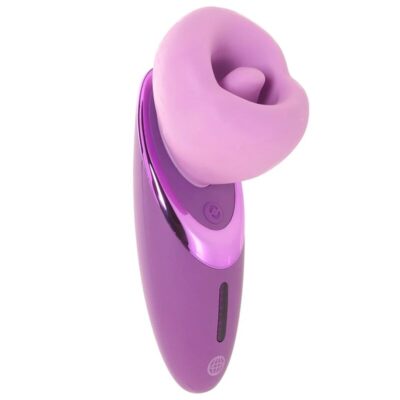 FANTASY FOR HER - VIBRADOR SUGIDOR DE PRAZER ROXO