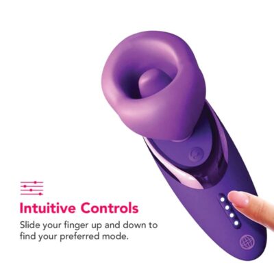 Fantasy for her - vibrador sugidor de prazer roxo - image 7