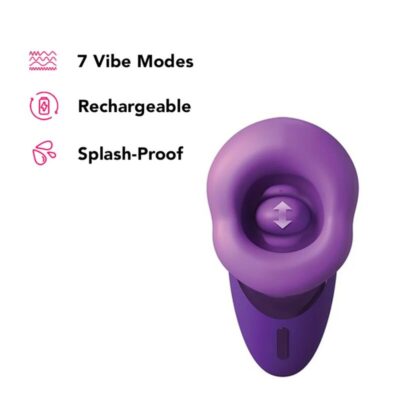Fantasy for her - vibrador sugidor de prazer roxo - image 4