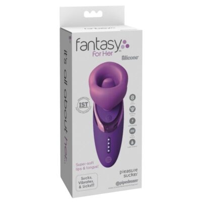Fantasy for her - vibrador sugidor de prazer roxo - image 8
