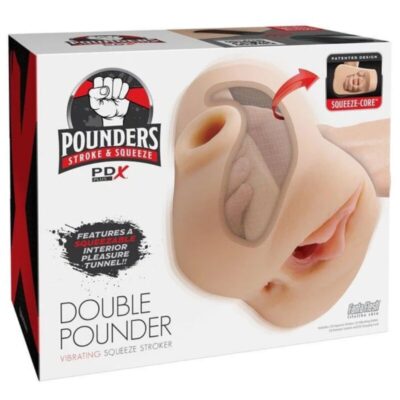 Pdx plus - duplo puunder vibratório de aperto leve 20,5 cm pdx plus+ caliente. Pt