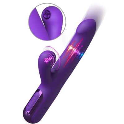 Alternative view of FANTASY FOR HER - SUPER SONIX THRUSTER RABBIT VIBRATOR ROXO