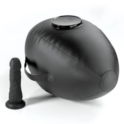 Alternative view of FETISH FANTASY SERIES - BODY DOCK BOLA DE AMOR INFLÁVEL COM DILDO PRETA 41,9 CM