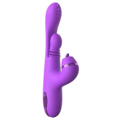 Alternative view of FANTASY FOR HER - VIBRADOR COELHO INTIMOTION PULSE PRO VIBE ROXO