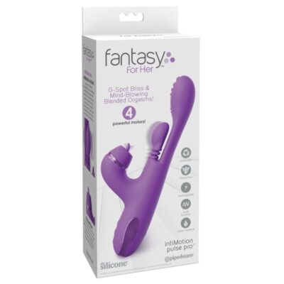 Fantasy for her - vibrador coelho intimotion pulse pro vibe roxo - image 8