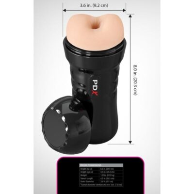 Pdx extreme - molhados, bussies super bangin' butthole, anal stroker 20,8 cm pdx extreme caliente. Pt