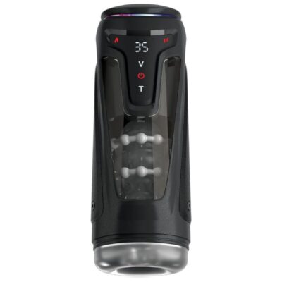 PDX ELITE - MOTO-BATOR PRO MASTURBADOR AUTOMÁTICO COM VIBRAÇÃO E AQUECIMENTO 26,5 CM