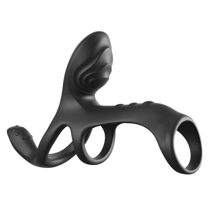 FANTASY C-RINGZ - ULTIMATE COUPLES CAGE MAX ANEL PENIANO VIBRATÓRIO 19,5 CM 1 Fantasy c-ringz - ultimate couples cage max anel peniano vibratório 19,5 cm