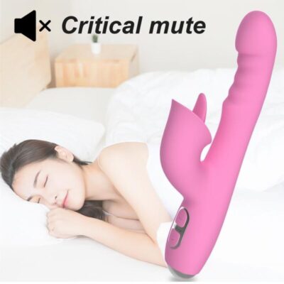 Nalone - t-may vibrador magic stick coelho - rosa - image 12