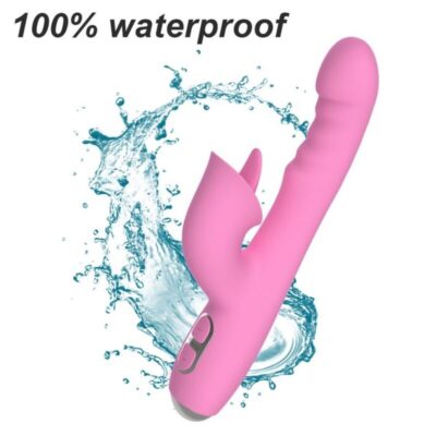 Nalone - t-may vibrador magic stick coelho - rosa - image 4
