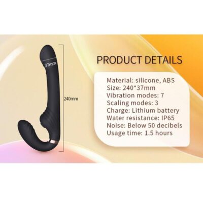 Nalone - allow vibrador magic stick coelho - rosa - image 8