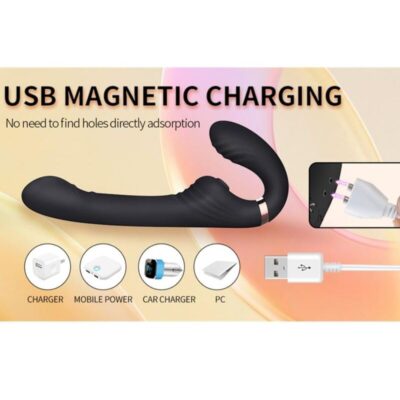 Nalone - allow vibrador magic stick coelho - rosa - image 7