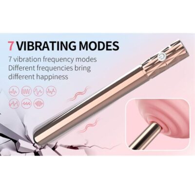 Nalone - tia vibrador magic stick coelho - rosa - image 4