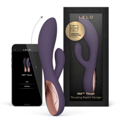 LELO - INA THRUST RABBIT VIBRADOR DE EMPURRA ROXO