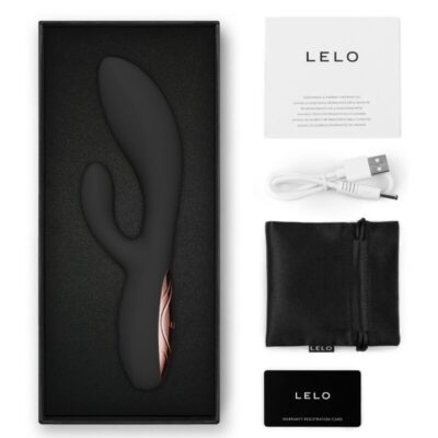 Lelo - ina thrust rabbit vibrador de empurração preto - image 10
