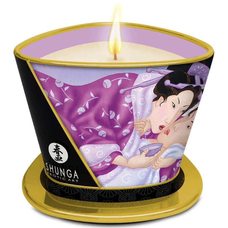 SHUNGA - VELA DE MASSAGEM LAVANDA 170 ML 2 Shunga - vela de massagem lavanda 170 ml - image 2
