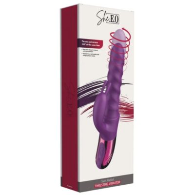 She. E. O - vibrador redemoinho coelho roxo - image 4