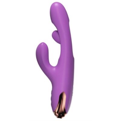 She. E. O - vibrador rabbit para ponto g com movimento digital roxo - image 4