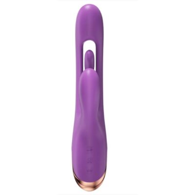 She. E. O - vibrador rabbit para ponto g com movimento digital roxo - image 3