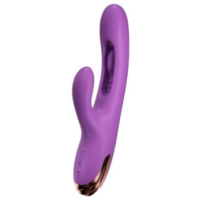She. E. O - vibrador rabbit para ponto g com movimento digital roxo - image 5