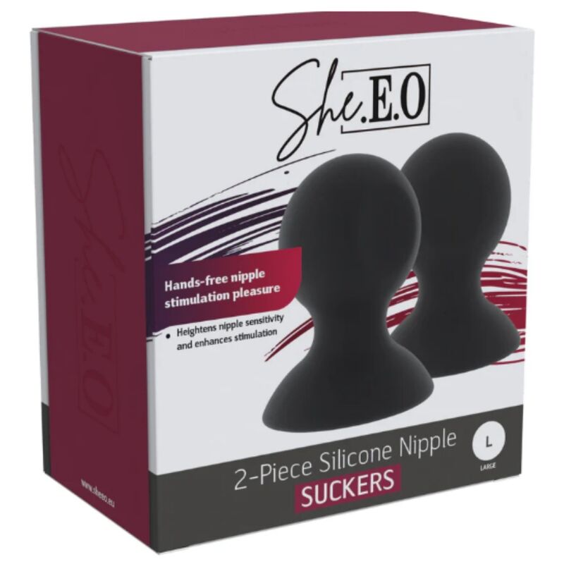 SHE.E.O - VENTOSAS DE SILICONE PARA MAMILOS L 7 She. E. O - ventosas de silicone para mamilos l - image 7