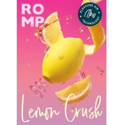 Romp - lemon crush pleasure air estimulador clitórico amarelo - image 13