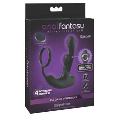 Anal fantasy elite - estimulador anal e perineal recarregável para intimidação e orgasmo anal anal fantasy elite collection caliente. Pt
