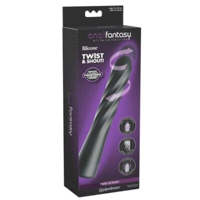 Anal fantasy elite - twist ecstasy estimulador anal rotativo recarregável anal fantasy elite collection caliente. Pt