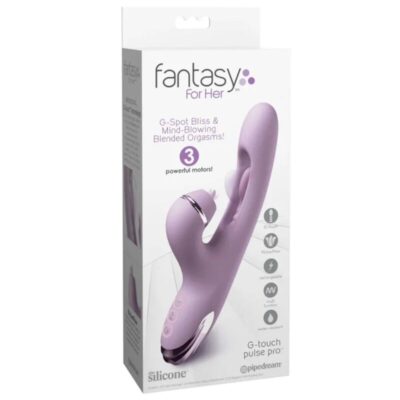 Fantasy for her - g-touch pulse pro vibrador coelho roxo para ponto g e clitóris - image 7