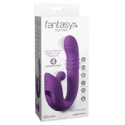 Fantasy for her - harmoni pro vibrador coelho roxo para ponto g e clitóris - image 8