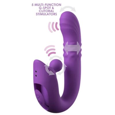 Alternative view of FANTASY FOR HER - HARMONI PRO VIBRADOR COELHO ROXO PARA PONTO G E CLITÓRIS