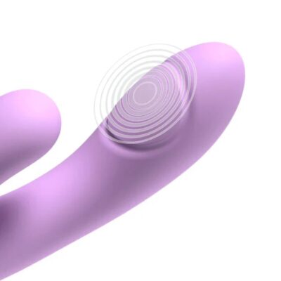 Alternative view of FANTASY FOR HER - INTIMOTION FLUTTER PRO VIBRADOR COELHO ROXO PARA PONTO G E CLITÓRIS