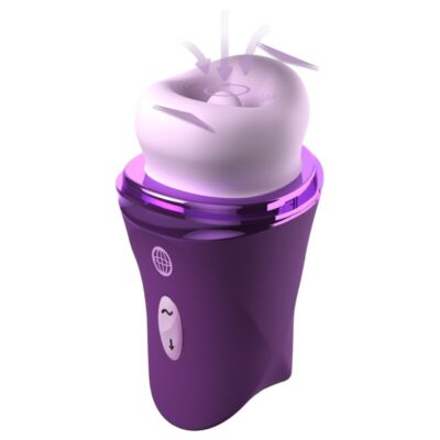 FANTASY FOR HER - LUSH KISS PLUSH PURPLE SUCTION & LICKING CLITORIAL TIMULATOR