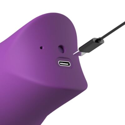 Fantasy for her - lush kiss plush purple suction & licking clitorial timulator - image 5