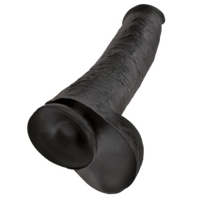 Alternative view of KING COCK - DILDO REALISTA COM TESTÍCULOS 38 CM PRETO