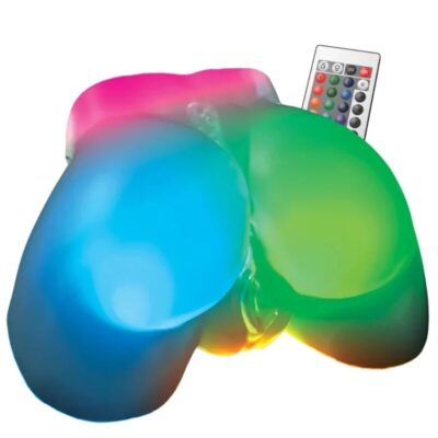 PDX ELITE - GO-GO BOOTY MEGA MASTURBADOR MASCULINO ILUMINADO COM LED